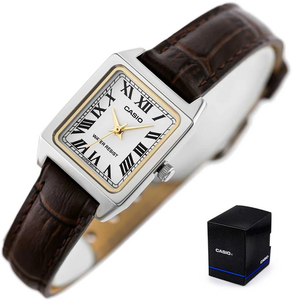 Laikrodis moterims CASIO LTP-B150L-7B2EF + dėžutė