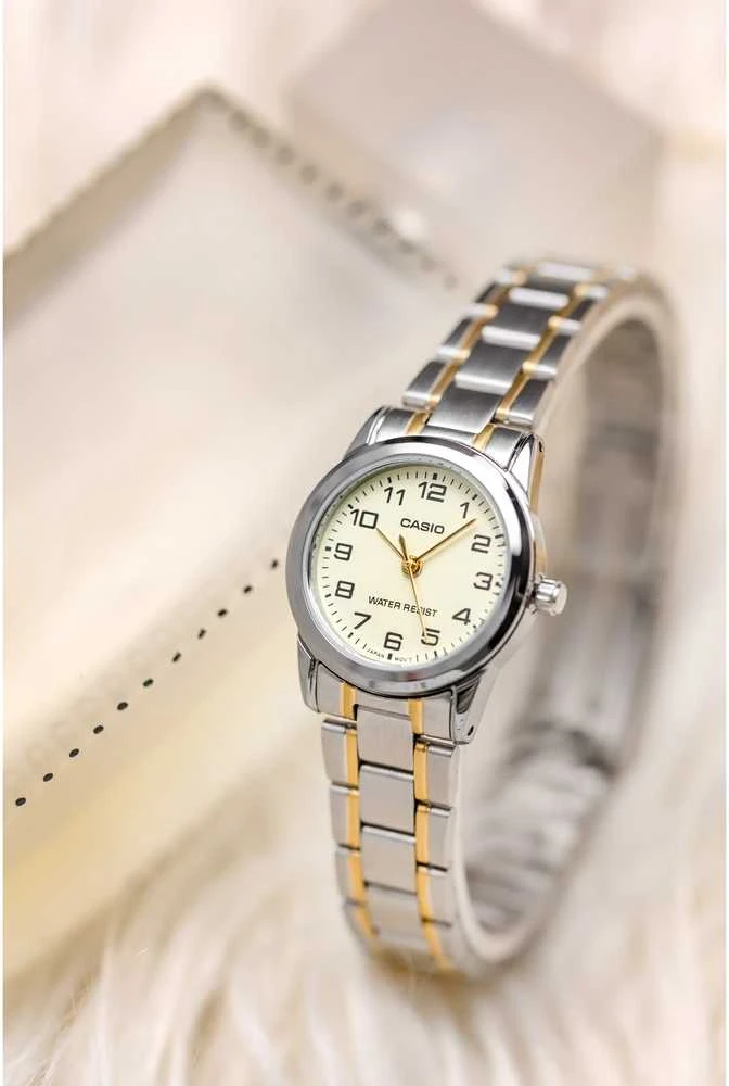 Laikrodis CASIO WOMEN'S WATCH LTP-V001SG-9B + BOX