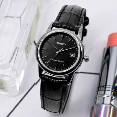 Laikrodis moterims CASIO LTP-V002L 1AUDF (zd584c) + dėžutė
