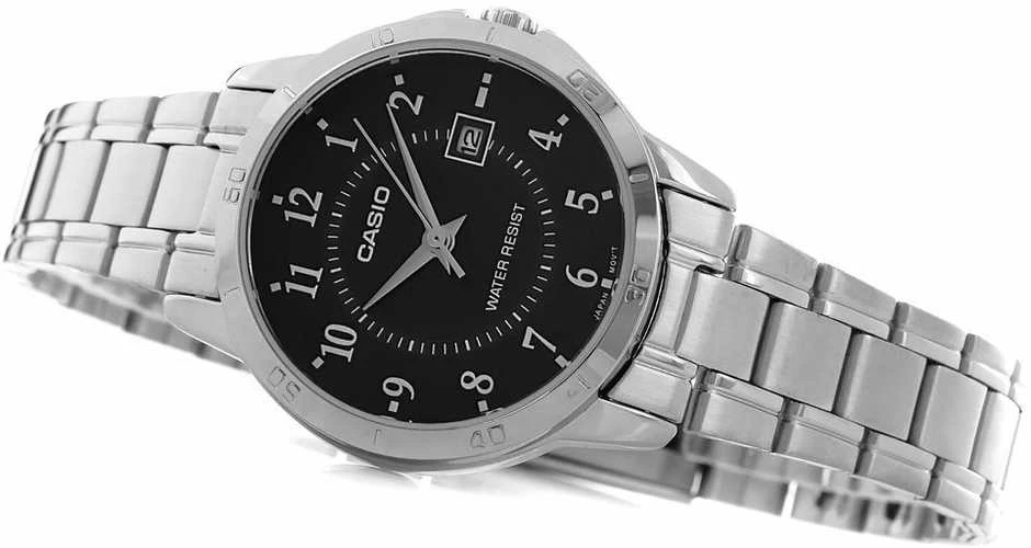 CASIO LTP-V004D-1BUDF moteriškas laikrodis (zd568a) + dėžutė