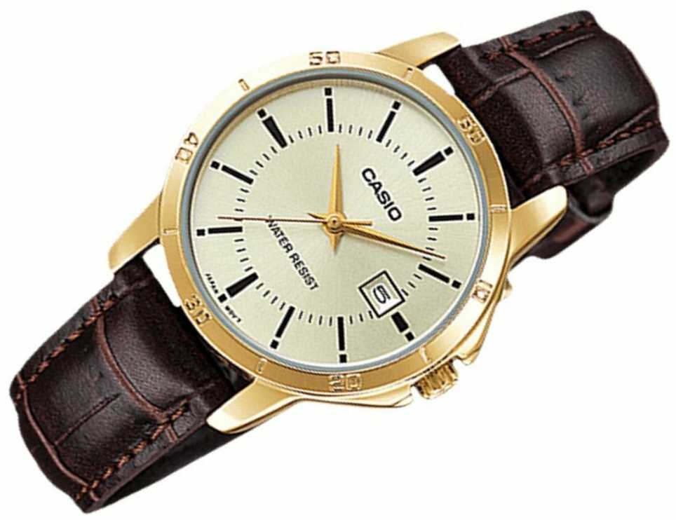 Moteriškas laikrodis CASIO LTP-V004GL-9A (zd569d) + BOX