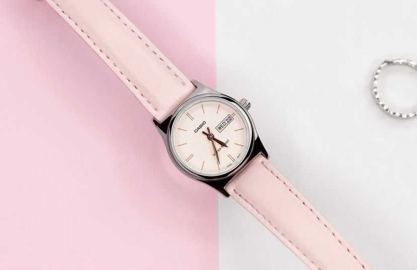 Laikrodis moterims CASIO LTP-V006L-4B (zd576c) + dėžutė