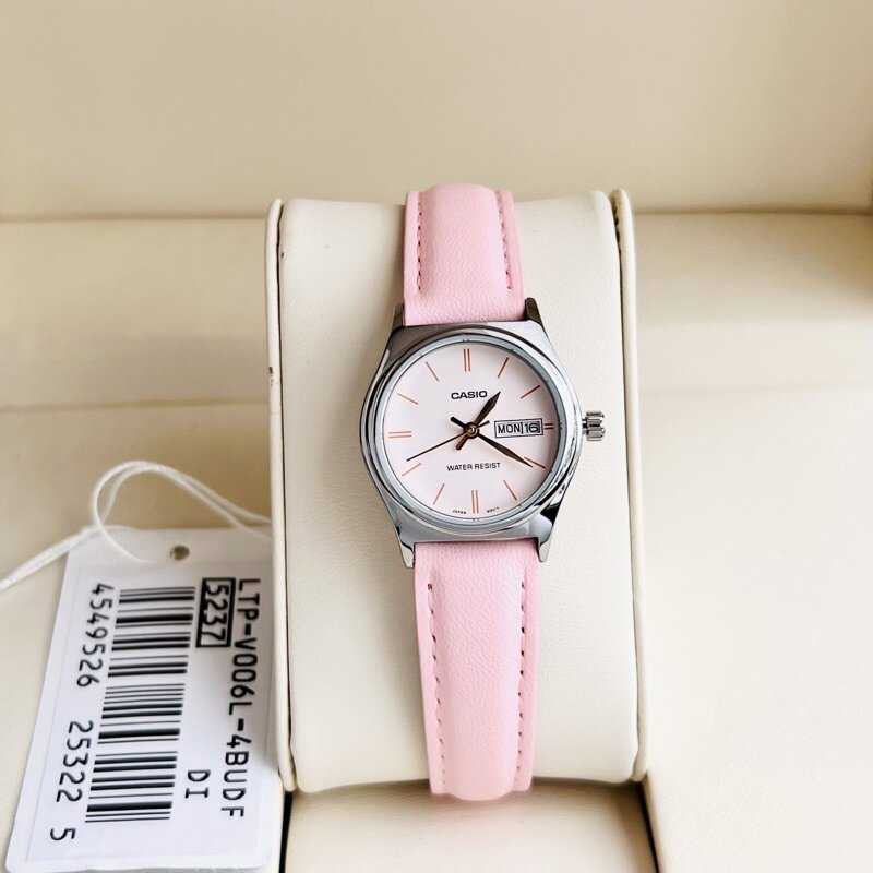 Laikrodis moterims CASIO LTP-V006L-4B (zd576c) + dėžutė