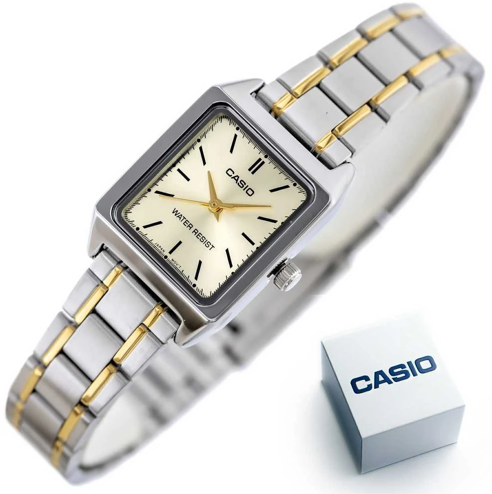 Casio LTP-V007SG-9E moteriškas laikrodis + BOX (zd639k)