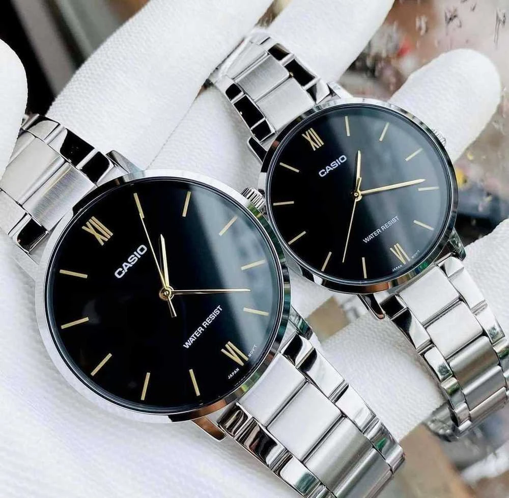 Laikrodis moterims CASIO LTP-VT01D-1B KLASYKA + dėžutė