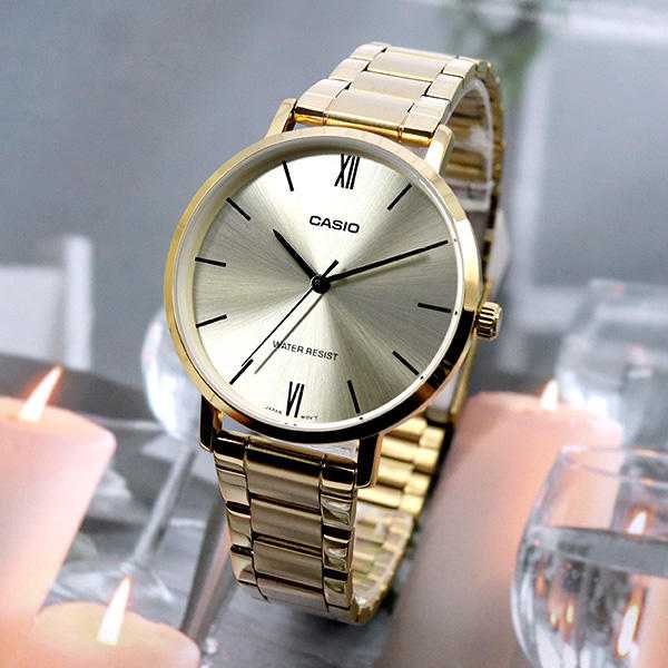 Moteriškas laikrodis CASIO LTP-VT01G-9B + BOX (zd613h)
