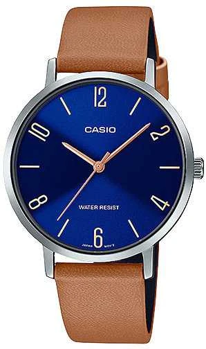 Laikrodis moterims CASIO LTP-VT01L-2B2UDF (zd595a) + dėžutė