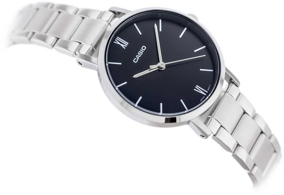 CASIO MOTERIŠKAS LAIKRODIS LTP-VT02D-1A + DĖŽUTĖ