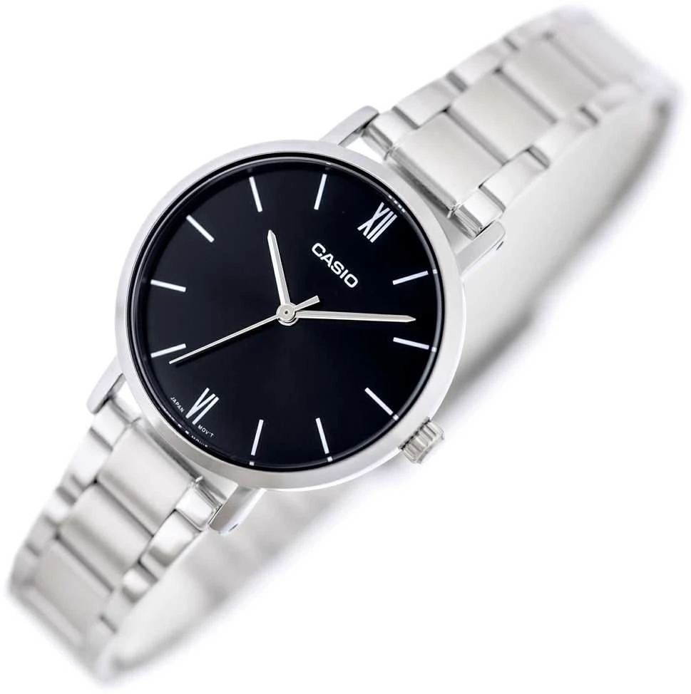 CASIO MOTERIŠKAS LAIKRODIS LTP-VT02D-1A + DĖŽUTĖ