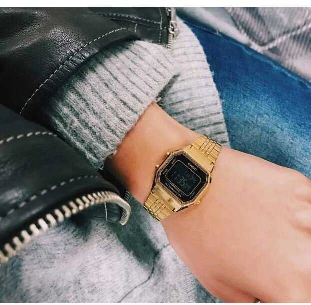 Laikrodis moterims CASIO VINTAGE LA680WGA-1B + BOX