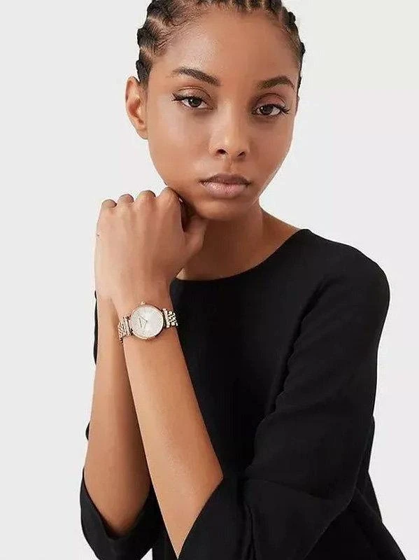 Moteriškas laikrodis EMPORIO ARMANI AR11446 - GIANNI T-BAR (zi512b)