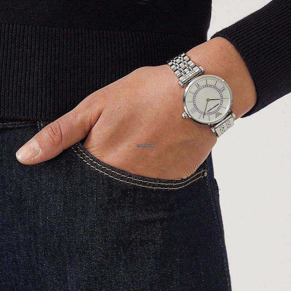 Moteriškas laikrodis EMPORIO ARMANI AR1908 - CLASSIC (zi501b)