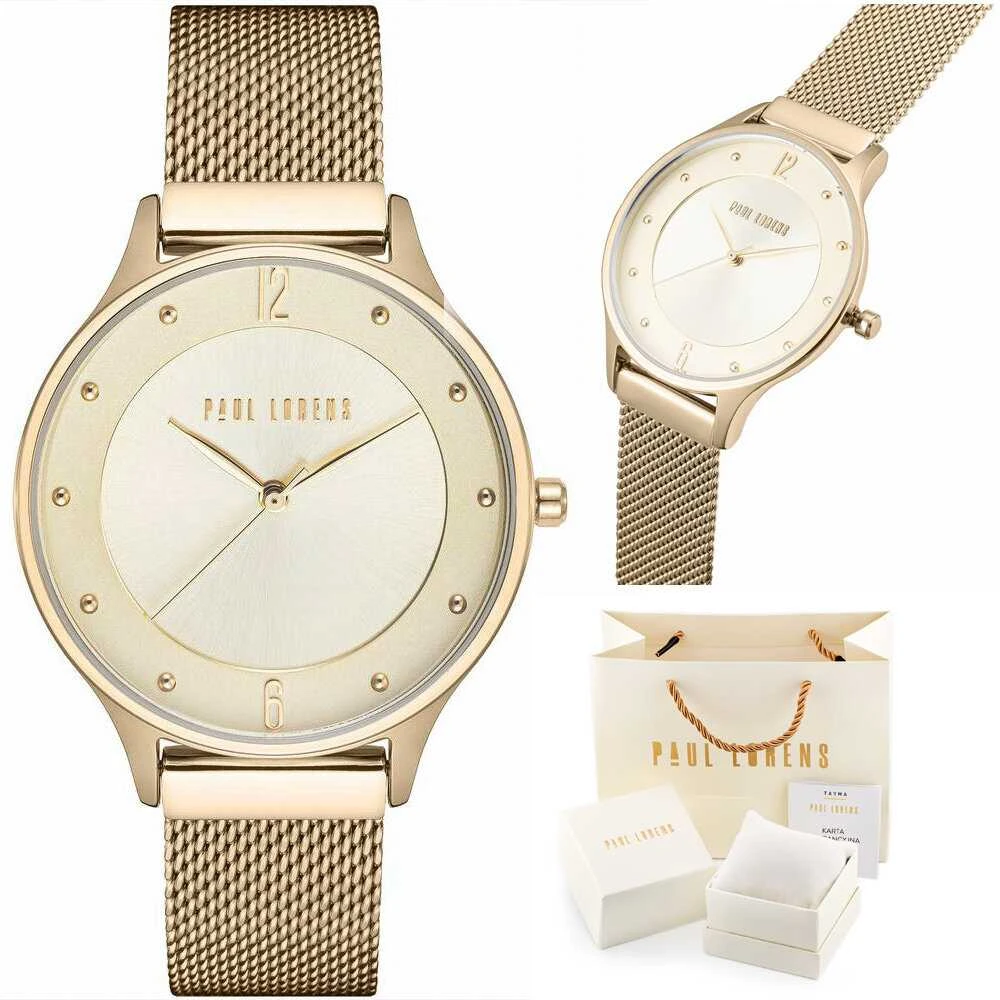 Laikrodis PAUL LORENS WOMEN'S WATCH - PL10317B9-4D1 (zg541d) + BOX