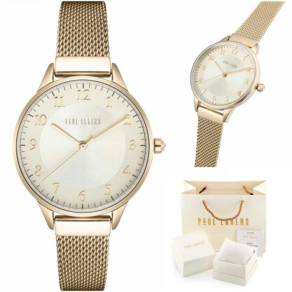 Laikrodis PAUL LORENS WOMEN'S WATCH - PL12189B-4D1 (zg550d) + BOX