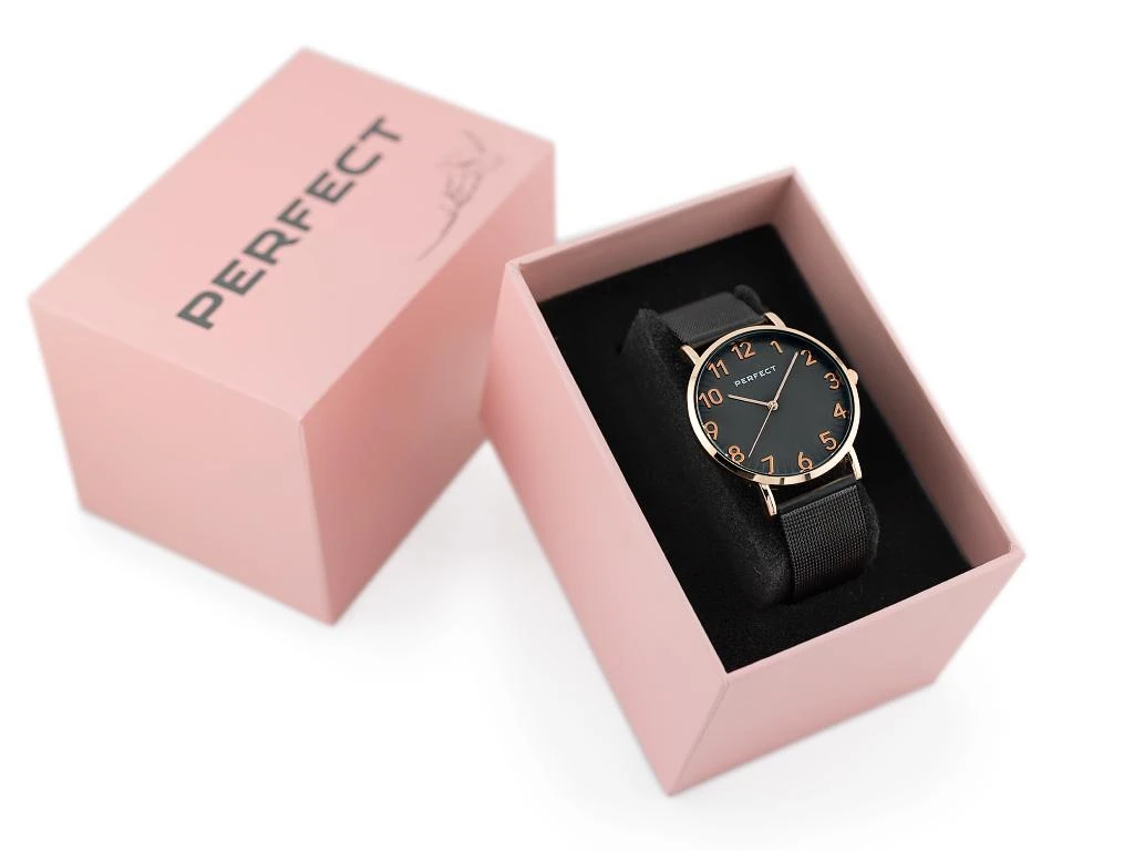 Laikrodis PERFECT F342-08 WOMEN S WATCH (zp514e) + BOX