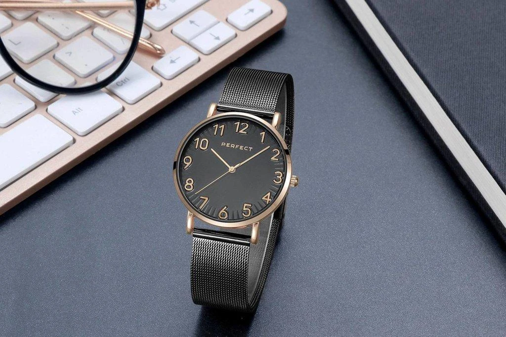 Laikrodis PERFECT F342-08 WOMEN S WATCH (zp514e) + BOX