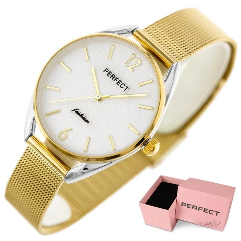 Laikrodis moterims PERFECT F347 (zp953f) + dėžutė