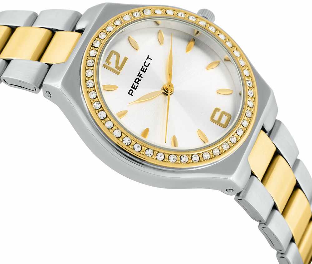 Laikrodis PERFECT S390-05 WOMEN'S WATCH (zp544e) + BOX