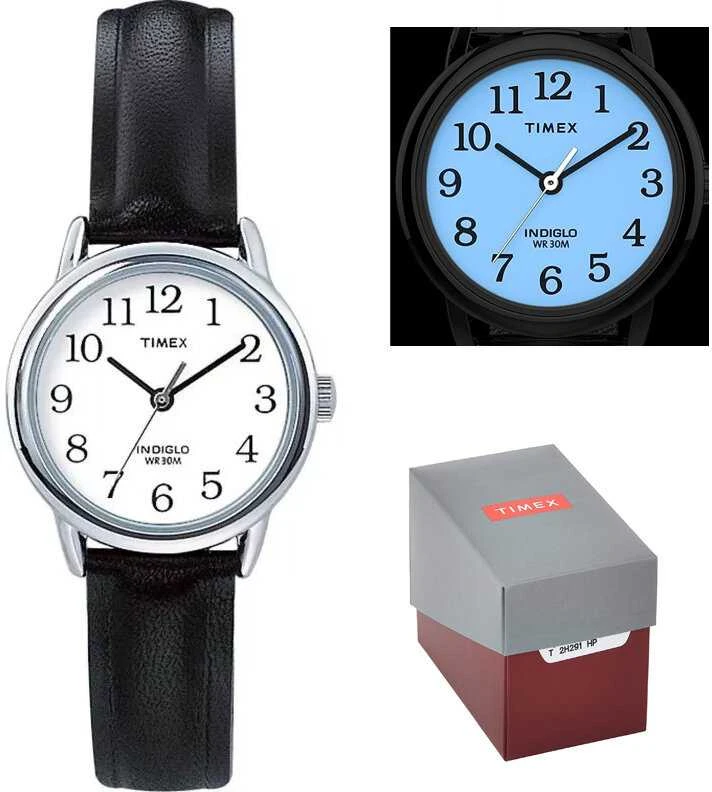 MOTERINIS LAIKRODIS TIMEX EASY READER Classic T20441 + DĖŽUTĖ