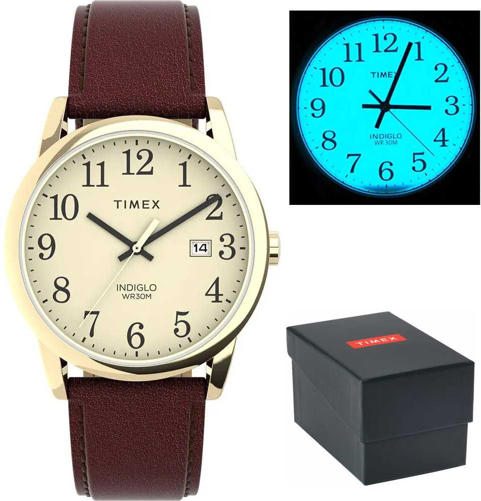 Laikrodis MEN'S WATCH TIMEX EASY READER TW2V68900 + BOX