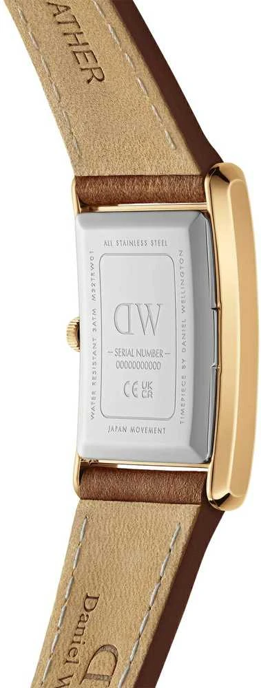 Moteriškas laikrodis DANIEL WELLINGTON Bound Durham Gold 20mm DW00100696 + DĖŽUTĖ