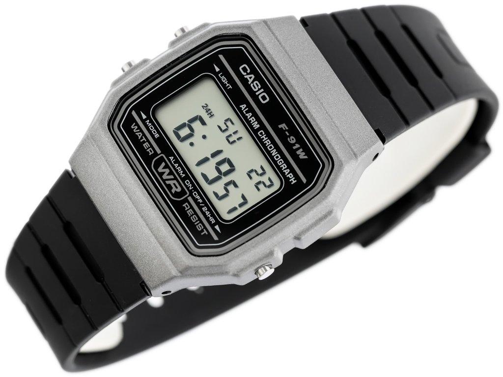 Laikrodis vyrams CASIO F-91WM-1BDF (zd102d)