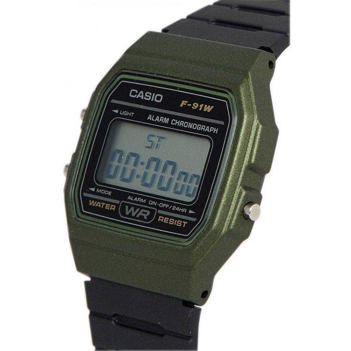 Vyriškas laikrodis CASIO F-91WM-3AER (zd102f)