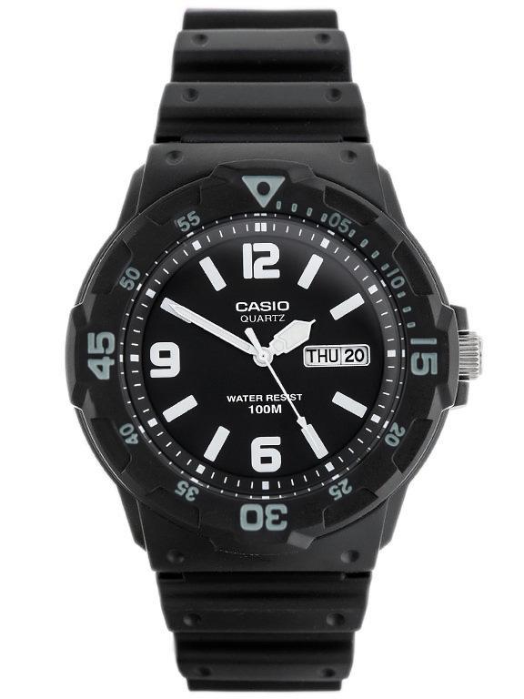 Casio MRW-200H-1B2VEF rankinis laikrodis Kvartcas Laikrodis su apyranke Kištukinis Juoda