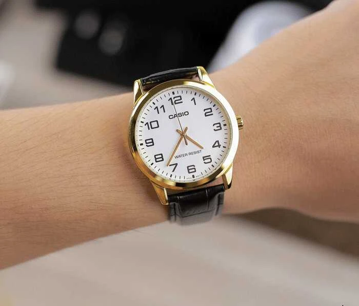 Laikrodis vyrams CASIO MTP-V001GL 7B (zd080a) + dėžutė