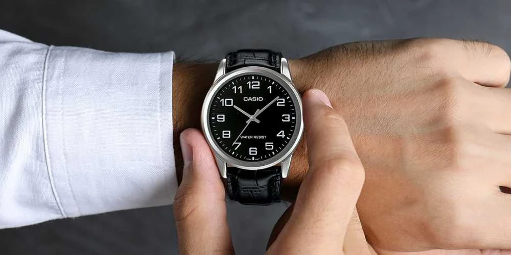 Laikrodis vyrams CASIO MTP-V001L-1BUDF (zd080d) + dėžutė