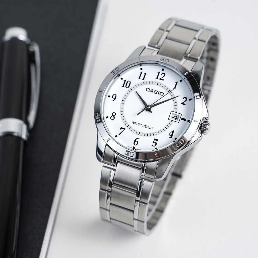 Laikrodis vyrams CASIO MTP-V004D 7B (zd047b) + dėžutė