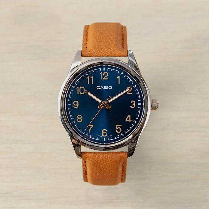 CASIO VYRIŠKAS LAIKRODIS MTP-V005L-2B4 (zd066i) + DĖŽUTĖ