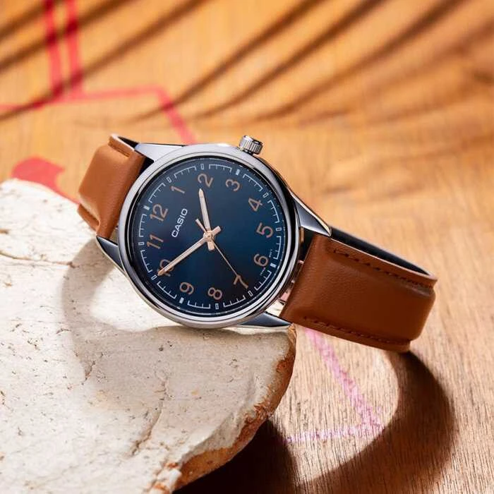 CASIO VYRIŠKAS LAIKRODIS MTP-V005L-2B4 (zd066i) + DĖŽUTĖ