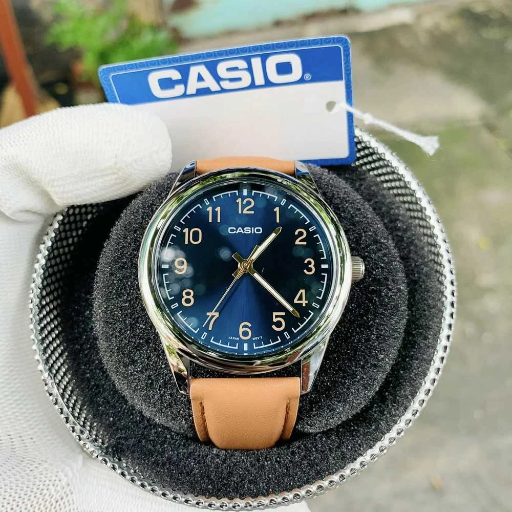 CASIO VYRIŠKAS LAIKRODIS MTP-V005L-2B4 (zd066i) + DĖŽUTĖ