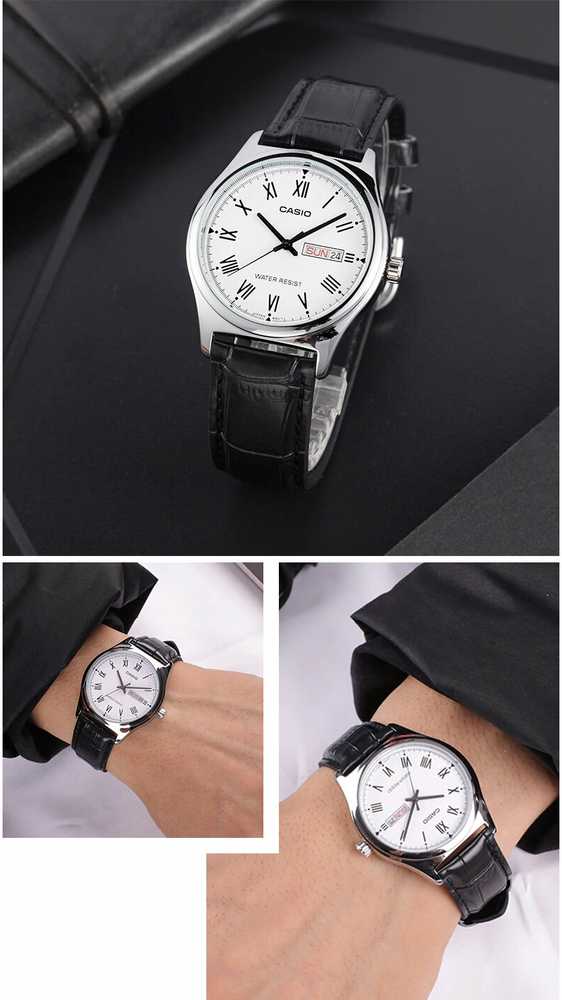Laikrodis vyrams CASIO MTP-V006L-7B (zd210b) + dėžutė