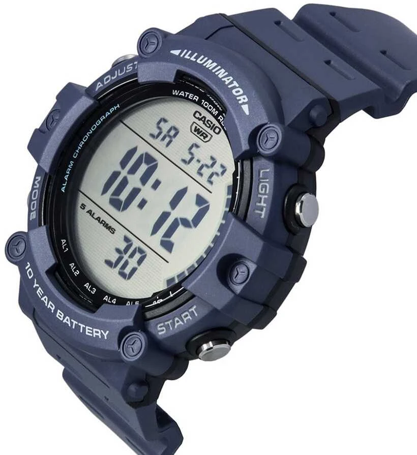 Laikrodis vyrams CASIO SPORT ILLUMINATOR AE-1500WH-2A + dėžutė