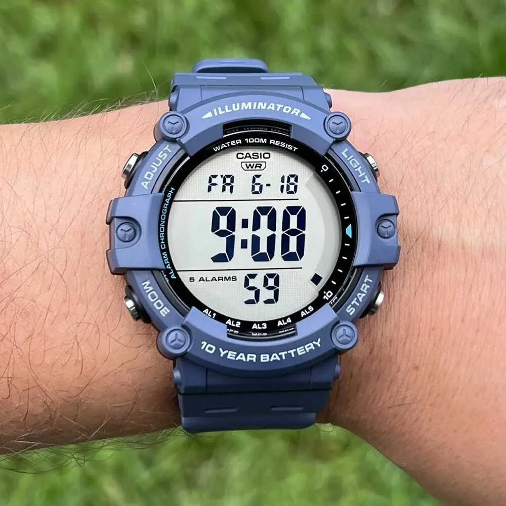 Laikrodis vyrams CASIO SPORT ILLUMINATOR AE-1500WH-2A + dėžutė