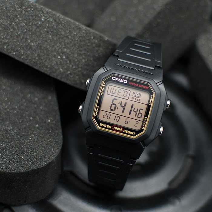 Casio W-800HG-9AVDF vyriškas laikrodis