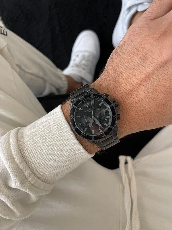 Vyriškas laikrodis EMPORIO ARMANI AR11363 DIVER (zi035a)