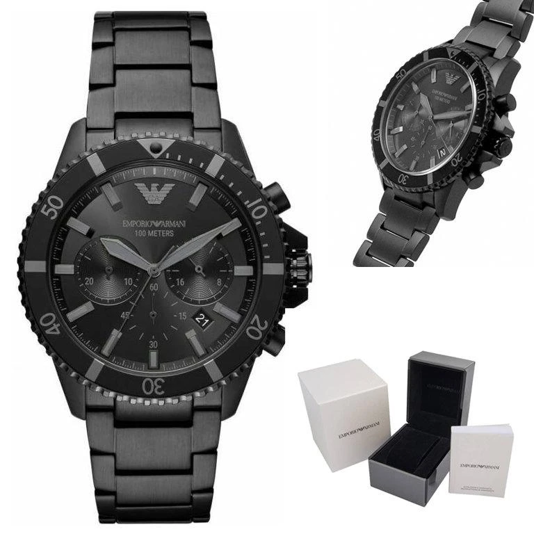 Vyriškas laikrodis EMPORIO ARMANI AR11363 DIVER (zi035a)