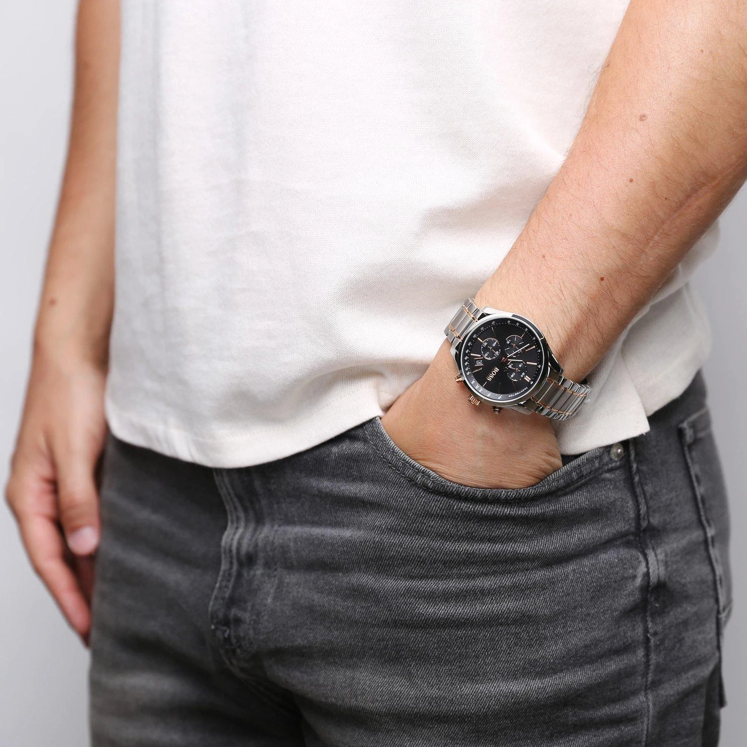 Vyriškas laikrodis HUGO BOSS 1513473 - GRAND PRIX (zh022b)