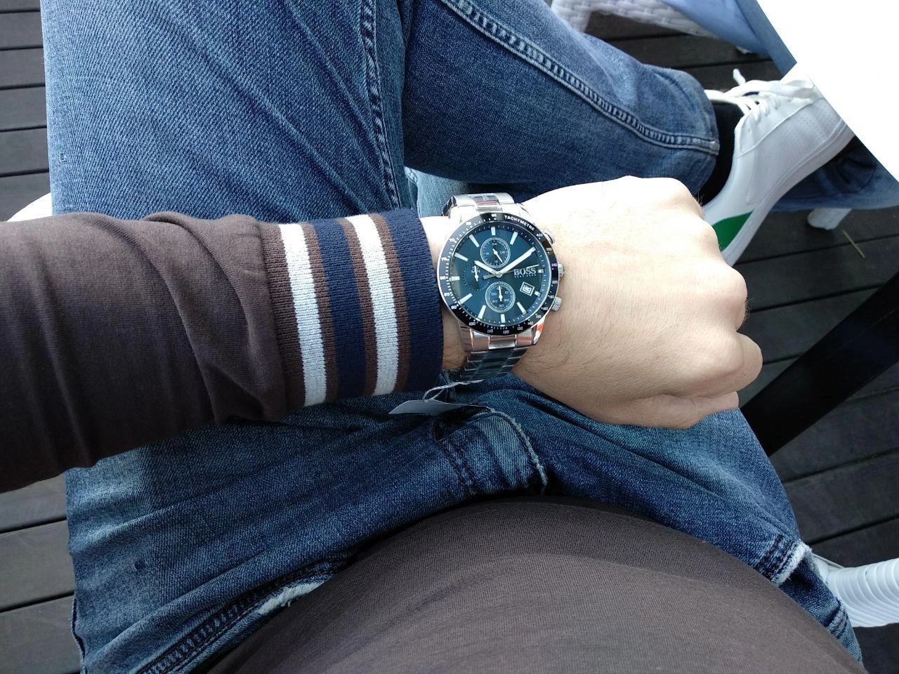 Vyriškas laikrodis HUGO BOSS 1513510 RAFALE (zh044b)