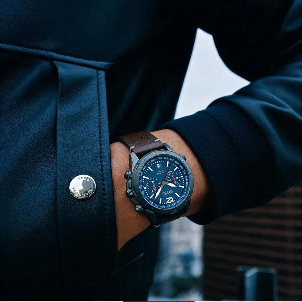 Vyriškas laikrodis HUGO BOSS 1513773 NOMAD (zh051a)