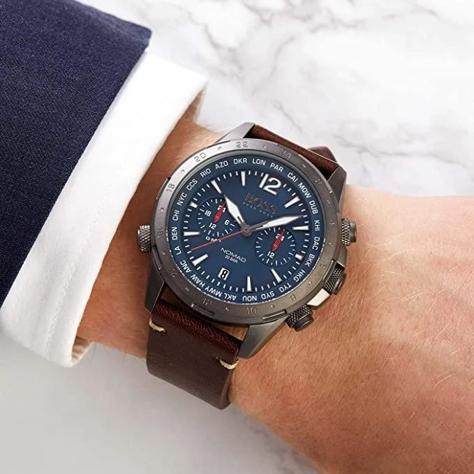 Vyriškas laikrodis HUGO BOSS 1513773 NOMAD (zh051a)