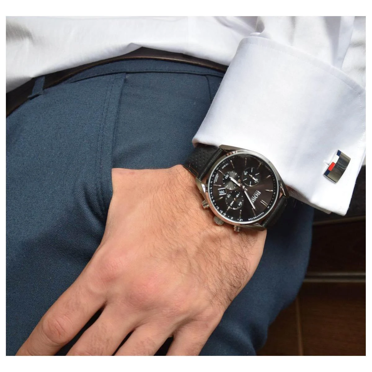 Vyriškas laikrodis HUGO BOSS 1513816 CHAMPION (zh052b)