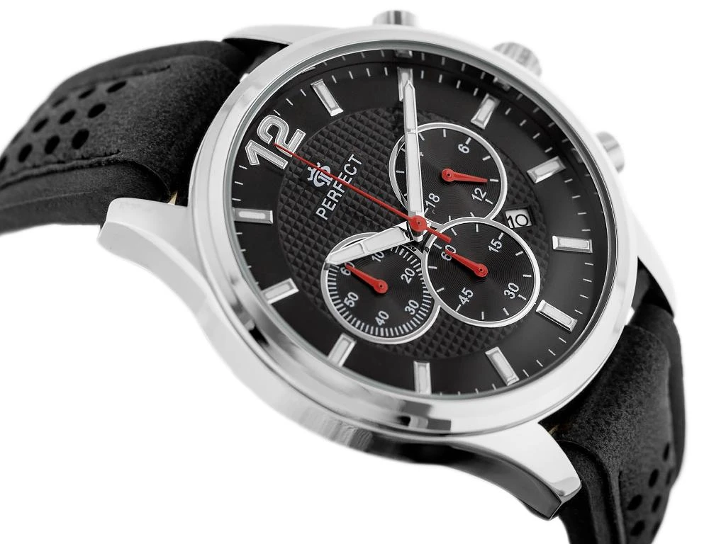 Laikrodis vyrams PERFECT CH01L - CHRONOGRAF (zp354d)