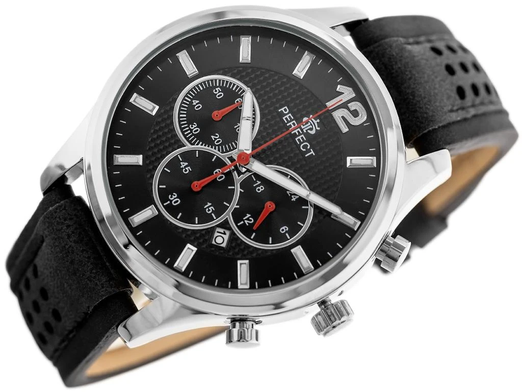 Laikrodis vyrams PERFECT CH01L - CHRONOGRAF (zp354d)