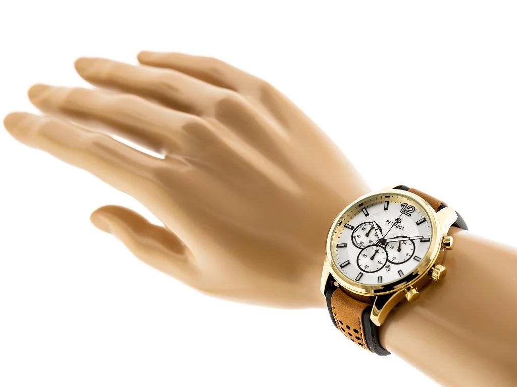 Laikrodis vyrams PERFECT CH01L - CHRONOGRAF (zp354c)