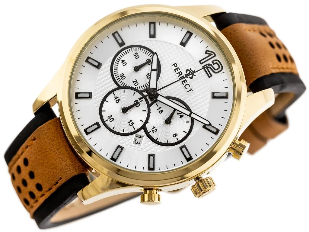 Laikrodis vyrams PERFECT CH01L - CHRONOGRAF (zp354c)