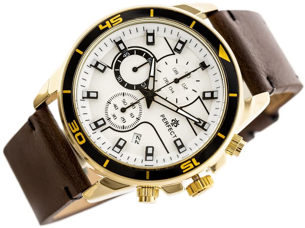 Laikrodis vyrams PERFECT CH02L - CHRONOGRAF (zp351b)
